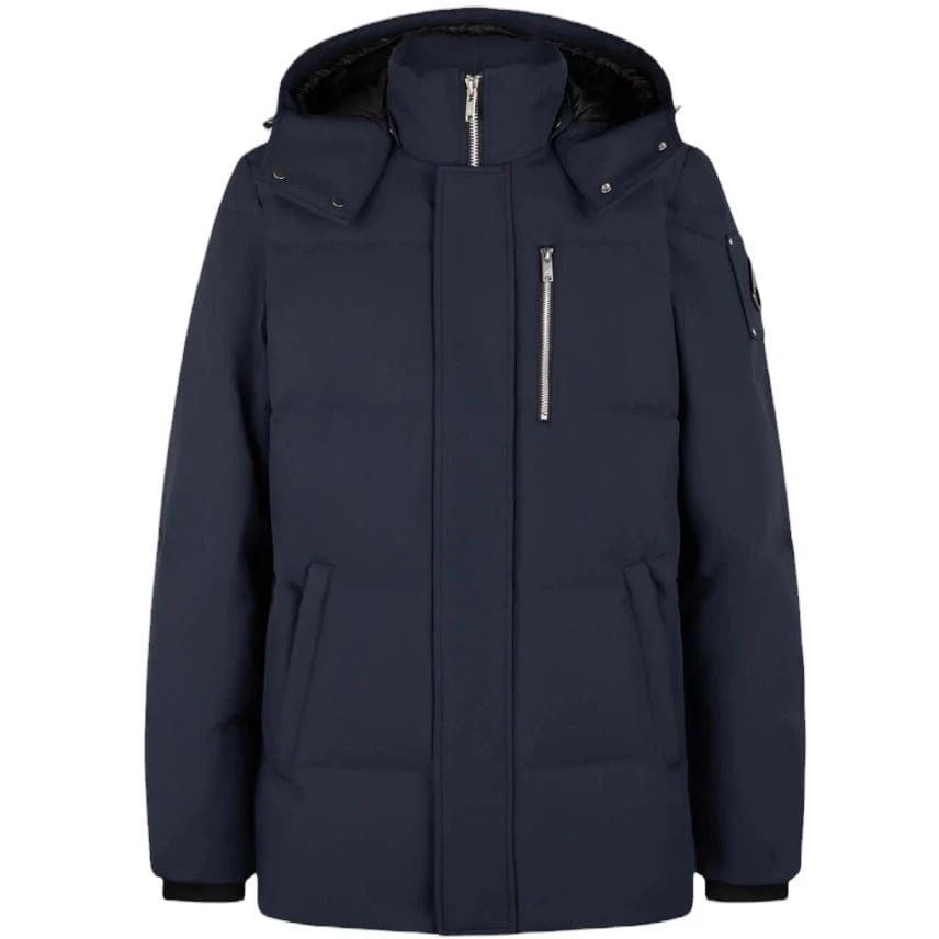 Moose Knuckles Cloud Shearling 3Q Jacket (Navy) M34MJ178S - Image 2