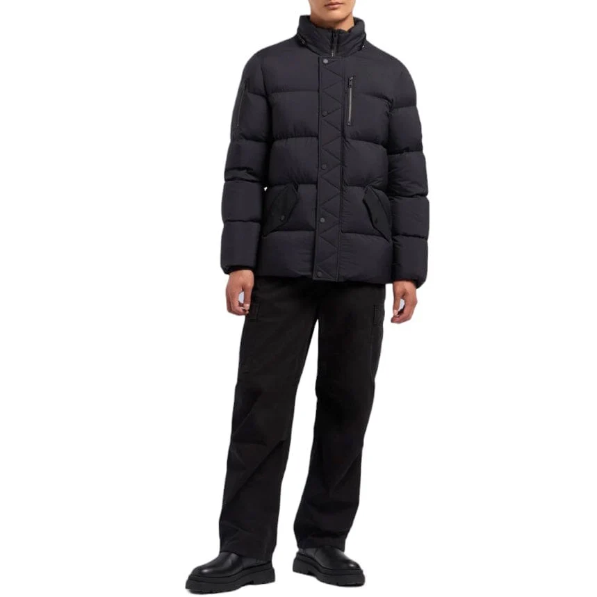 Moose Knuckles Everest 3Q Puffer Jacket (Black) M34MJ196 - Image 3