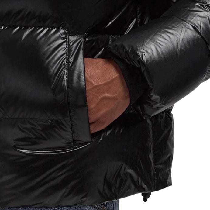 Moose Knuckles Kings Shiny Down Puffer (Black) M34MJ144H1 - Image 5