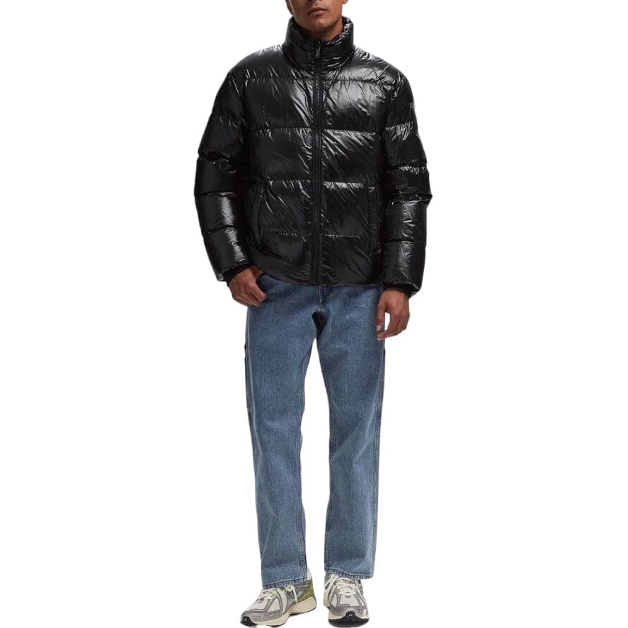 Moose Knuckles Kings Shiny Down Puffer (Black) M34MJ144H1 - Image 7
