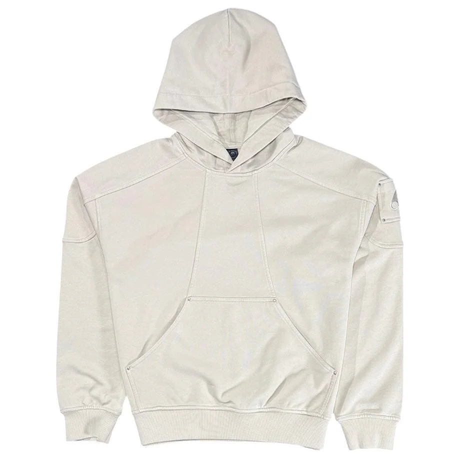 Moose Knuckles Downtown French Terry Hoodie (Alabaster) M16MS637-1705