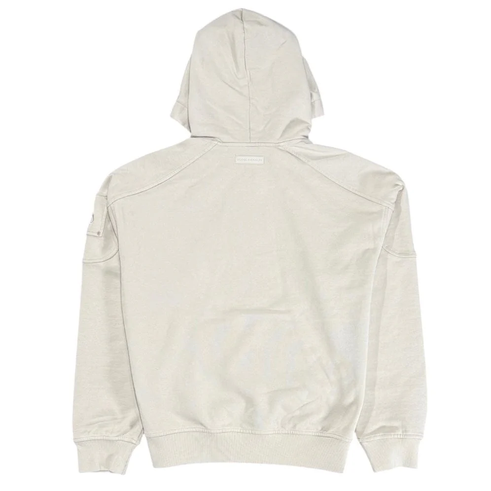 Moose Knuckles Downtown French Terry Hoodie (Alabaster) M16MS637-1705 - Image 2
