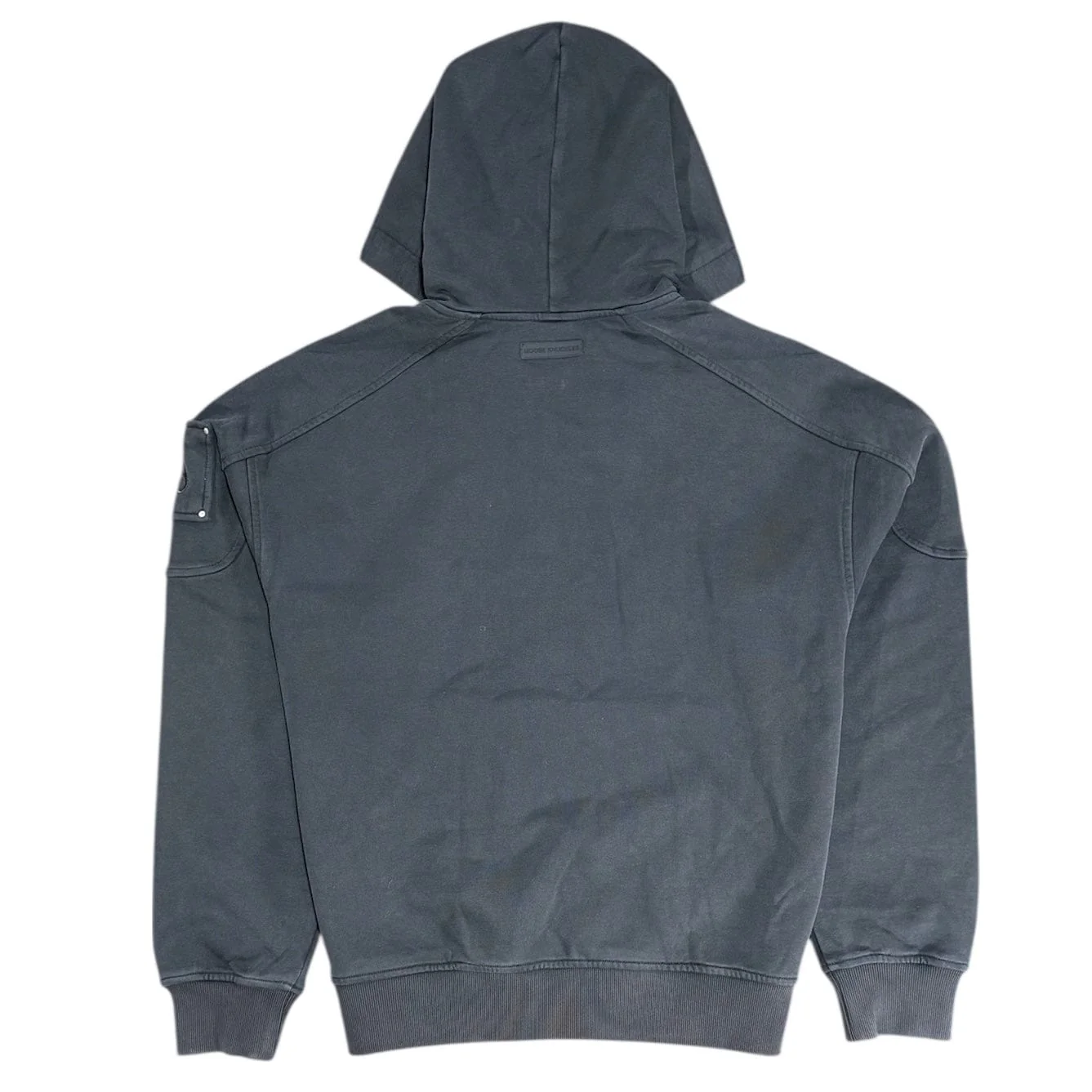 Moose Knuckles Downtown French Terry Hoodie (Black) M16MS637-292 - Image 2