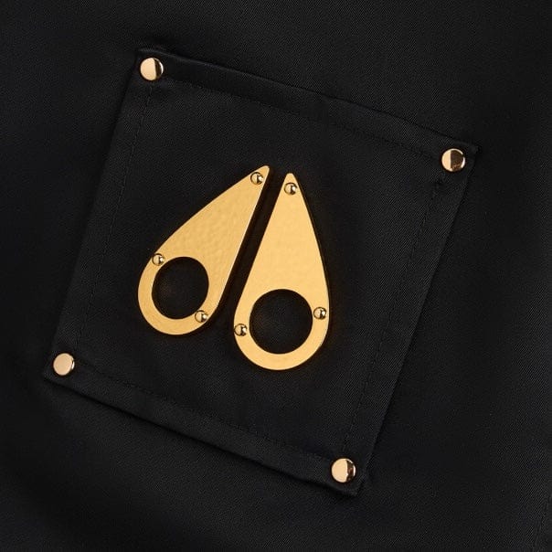 Moose Knuckles Gold Series Courville Bunny Bomber Jacket (Black) - Image 6