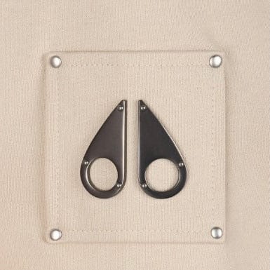 Moose Knuckles Hartsfield Zip Up Hoodie (Alabaster) M35MS609-1705 - Image 4
