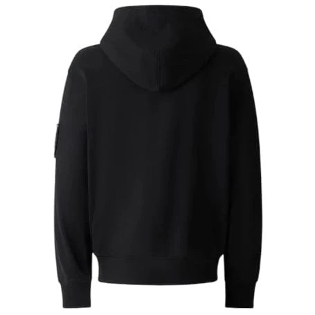 Moose Knuckles Hartsfield Zip Up Hoodie (Black) M35MS609-292 - Image 6