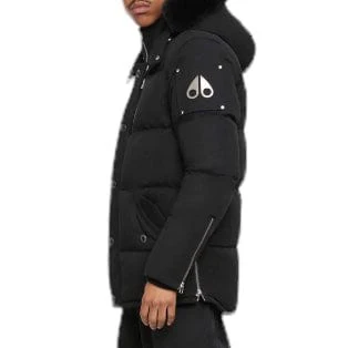 Moose Knuckles Original 3Q Neoshear Jacket (Black/Black Shearling) - Image 2