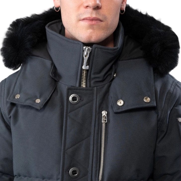 Moose Knuckles Original 3Q Neoshear Jacket (Granite/Black Shearling) - Image 4