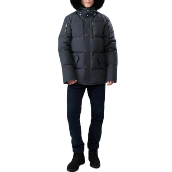 Moose Knuckles Original 3Q Neoshear Jacket (Granite/Black Shearling) - Image 7