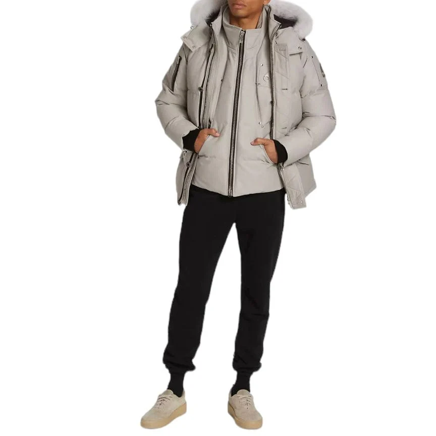 Moose Knuckles Original 3Q Neoshear Jacket (Storm Grey/Natural Shearling) - Image 6