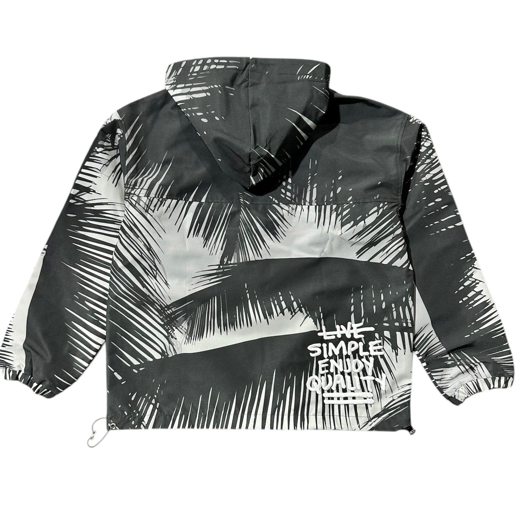 Mr. Wave La Palmas Windbreaker Jacket (Black) MR-1017 - Image 2