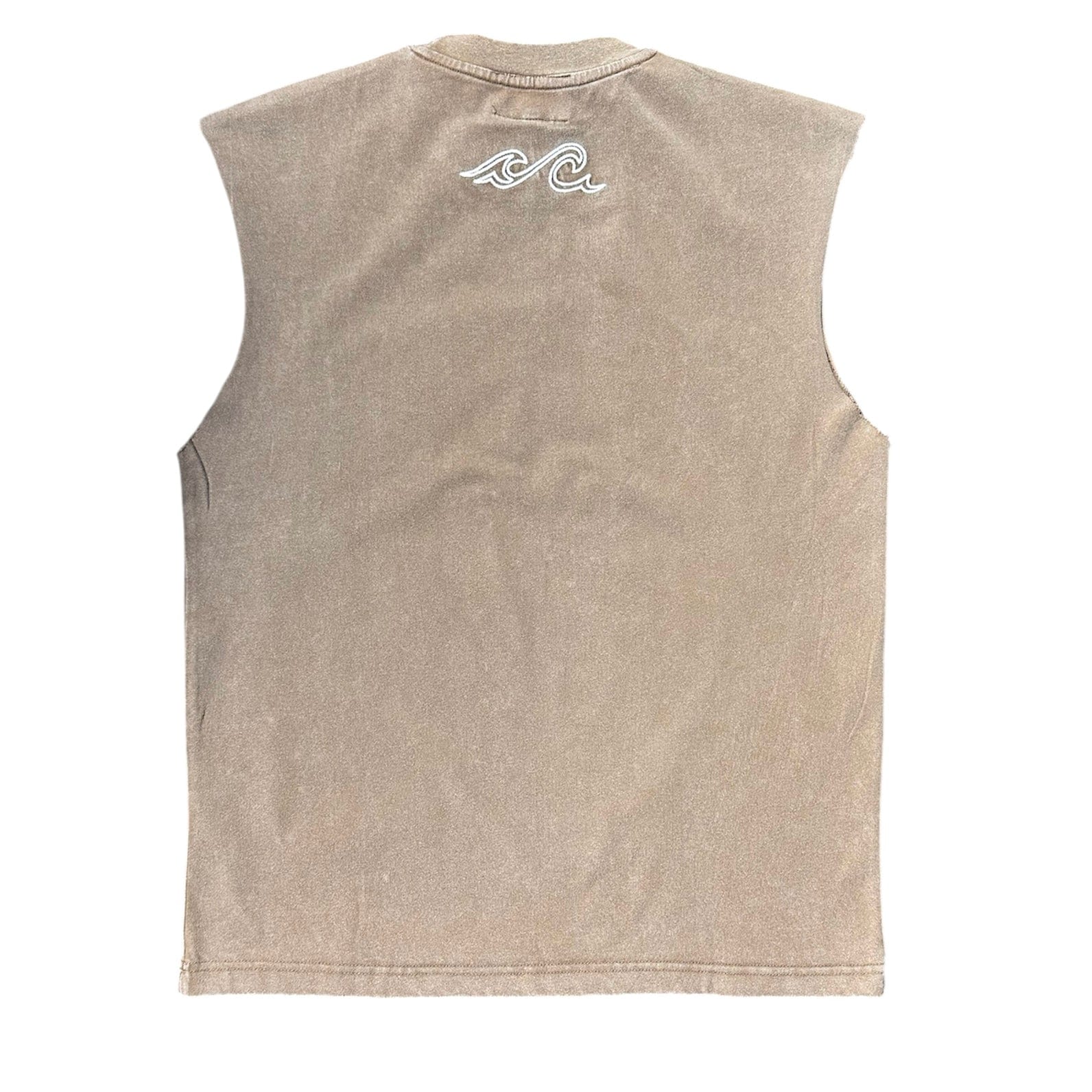 Mr Wave Paradise Cutoff Tee (Acid Brown) MR.5003 - Image 3