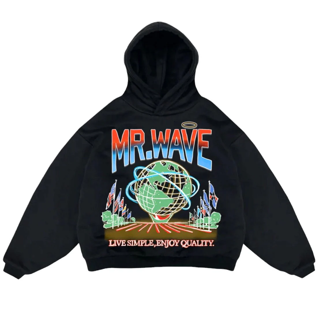 Mr.Wave The Meadows Hoodie (Black)
