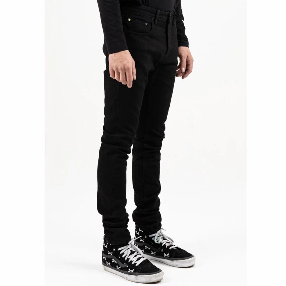 Neon Denim Sid Jean (Black) SID-001 - Image 2