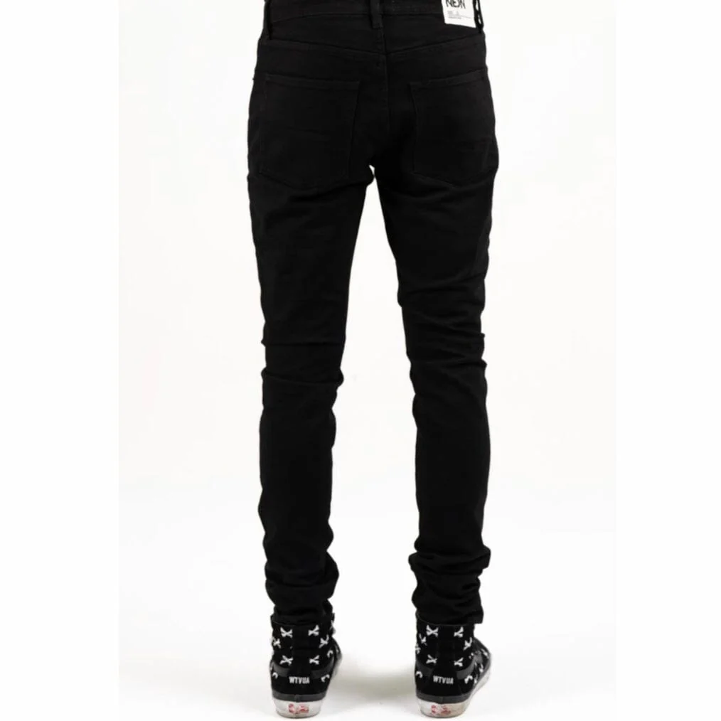 Neon Denim Sid Jean (Black) SID-001 - Image 3