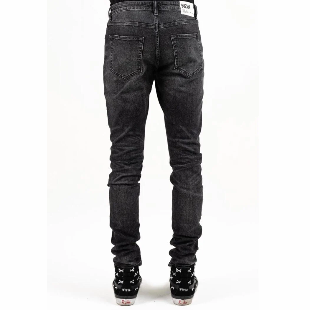 Neon Denim Sid Jean (Vintage Black) SID-036 - Image 3