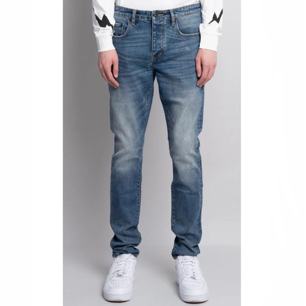 Neon Denim Sid Jean (Vintage Blue Repair) SID-008
