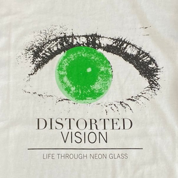 Neon Denim Vision T Shirt (White) STT-013 - Image 2