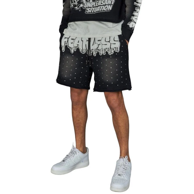 NME Giles Shorts (Black) GILES534 - Image 4
