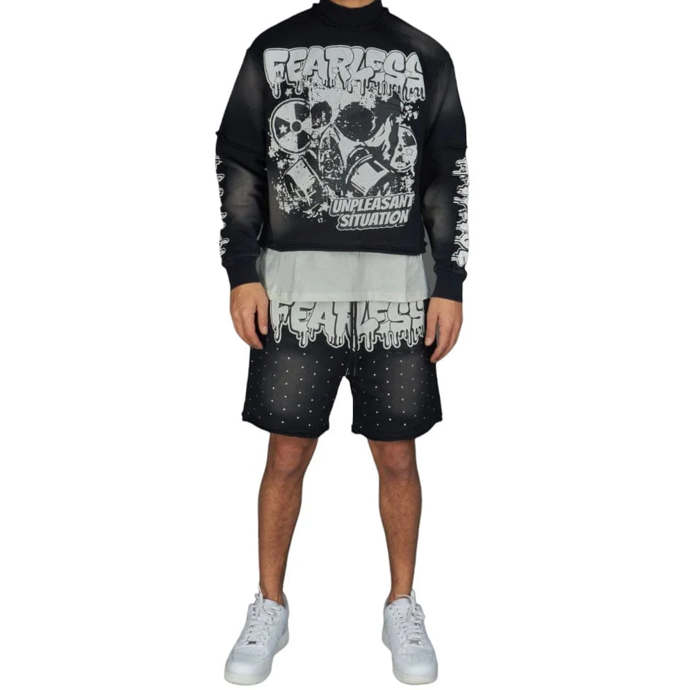 NME Giles Shorts (Black) GILES534 - Image 6