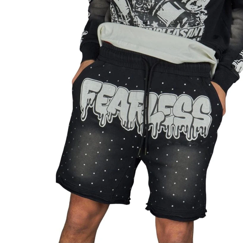 NME Giles Shorts (Black) GILES534 - Image 7