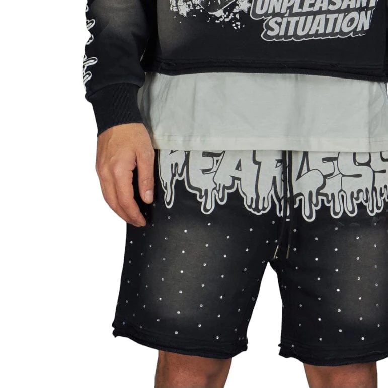 NME Giles Shorts (Black) GILES534 - Image 9