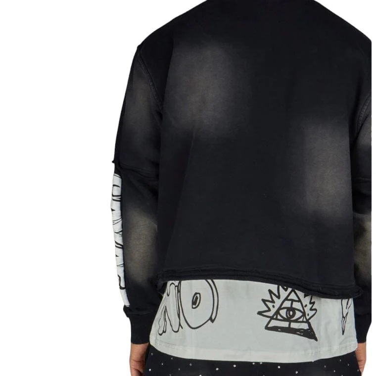 NME Lidstrom Crewneck (Black) LIDSTROM634 - Image 8