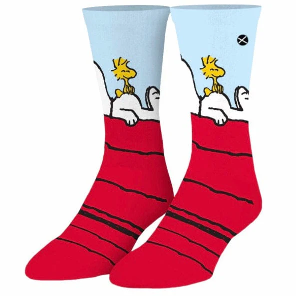 Odd Sox Snoopy & Woodstock Socks (Size 8-12) - Image 2