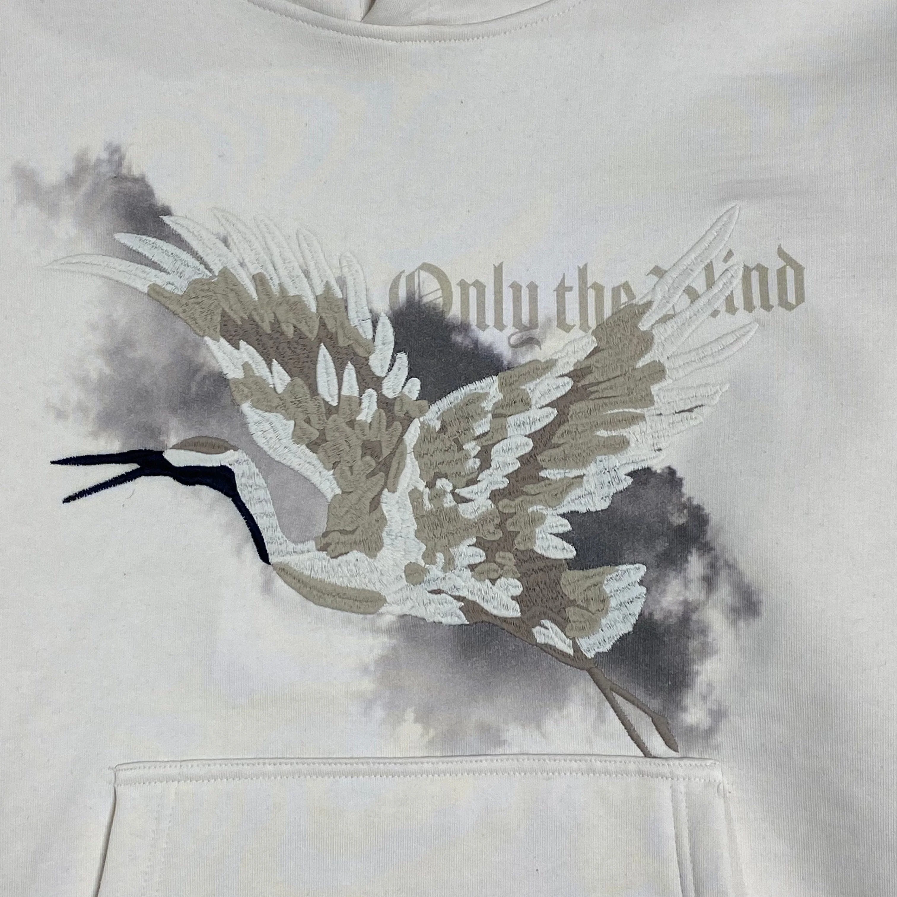 Only The Blind Heron Hoodie (Beige) - Image 2