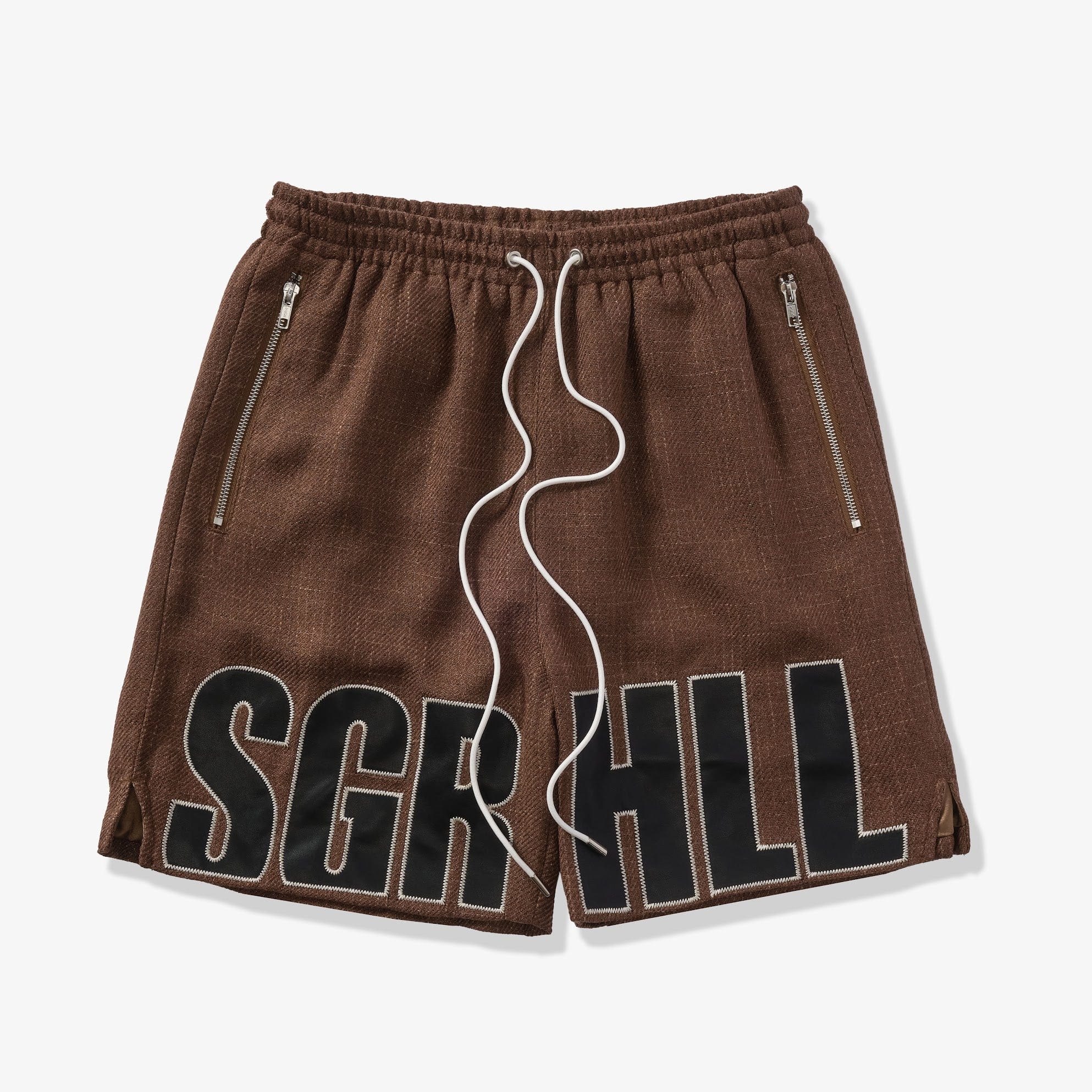 "Open Mind" Shorts (brown) - Image 3