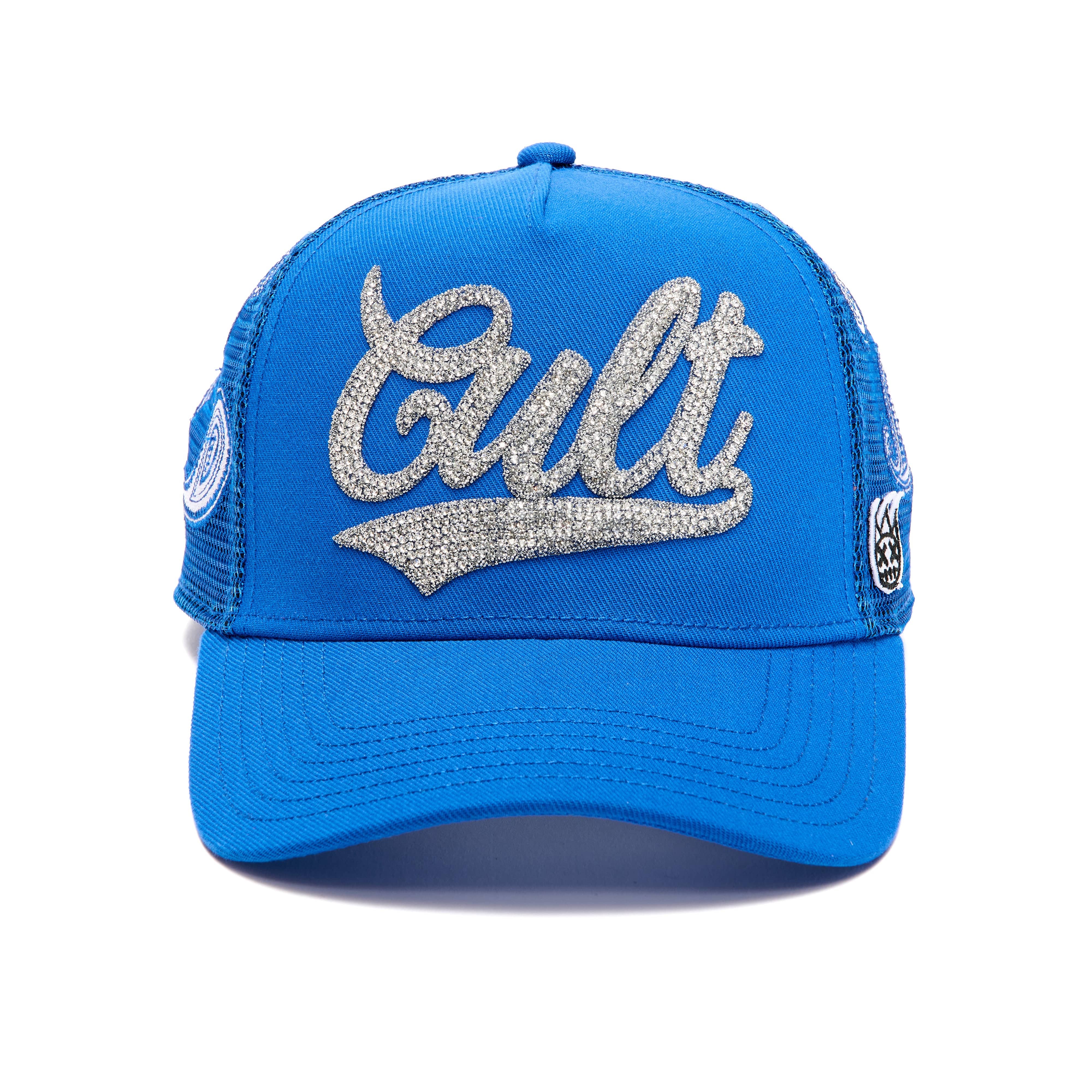 PAISLEY SHIMUCHAN LOGO MESH BACK TRUCKER HAT IN ROYAL BLUE - Image 2