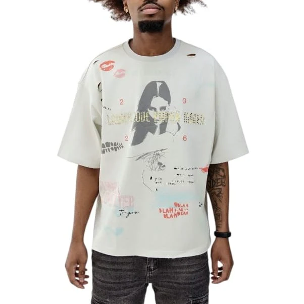 Paper Money Love Letter Tee (Incanus) BH3551 - Image 5