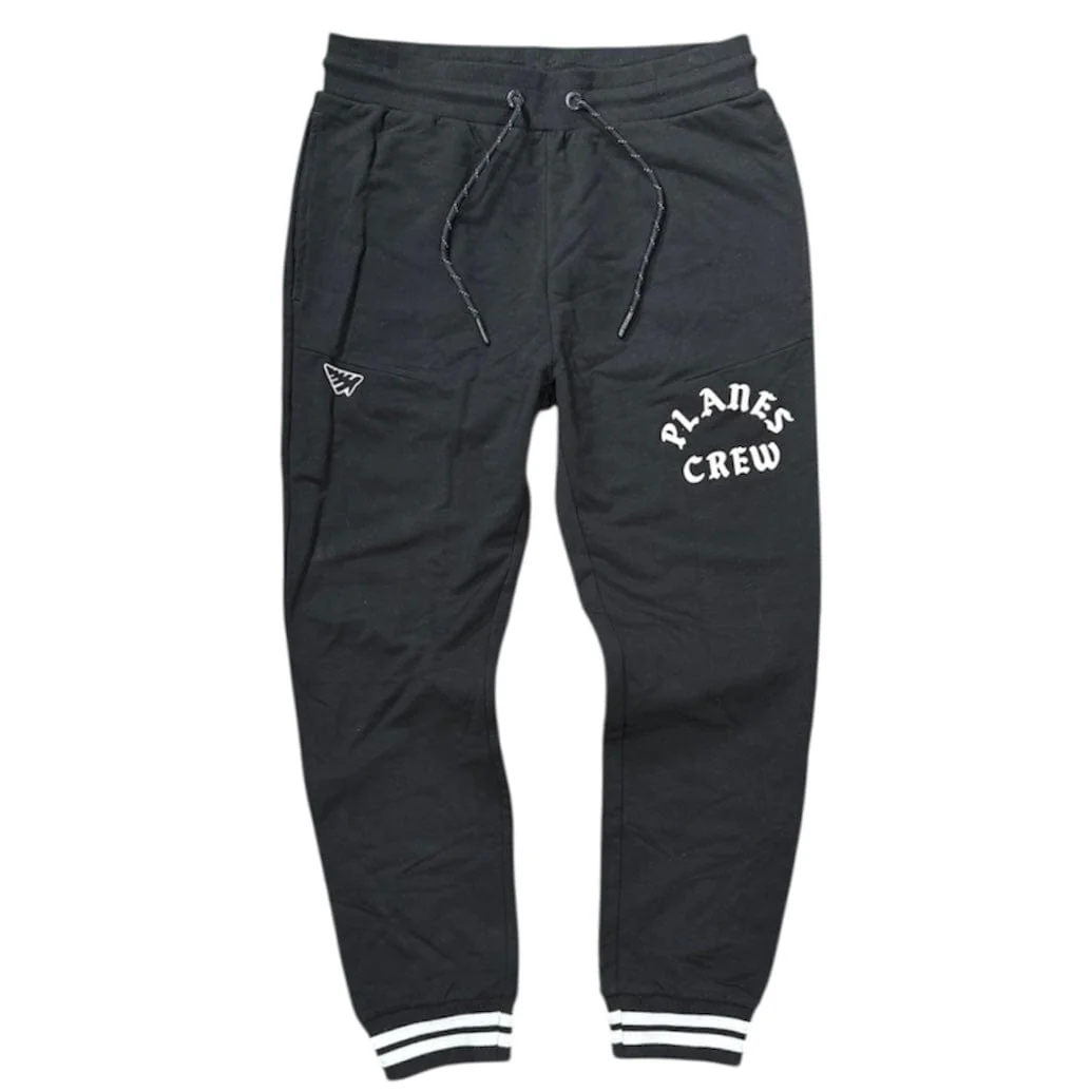 Paper Planes Crew Sweatpants (Black) 600012
