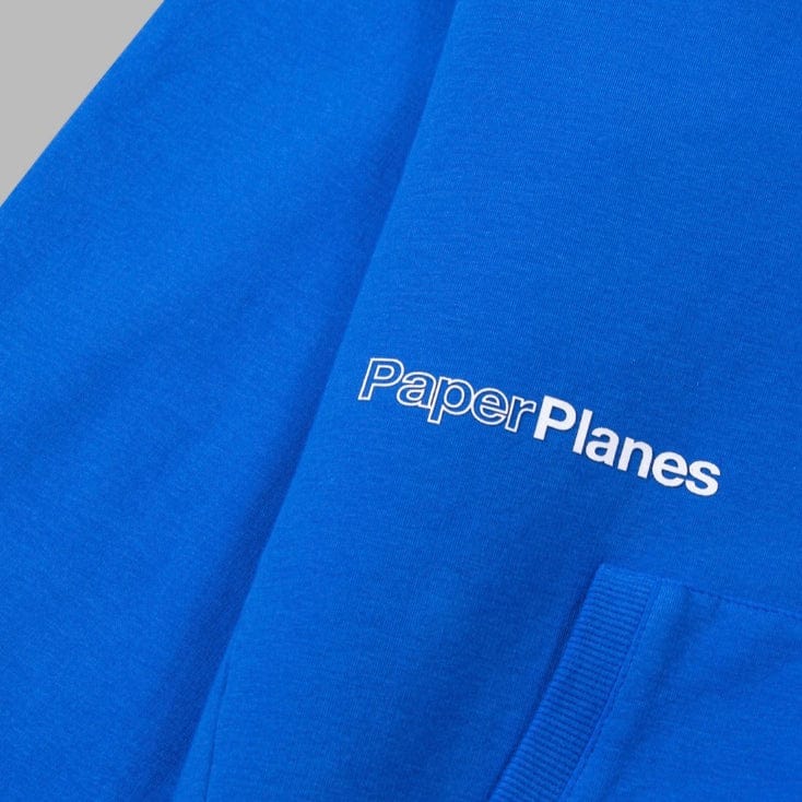 Paper Planes Garment Dyed Fleece Hoodie (Galaxy Blue) 300095-430 - Image 2