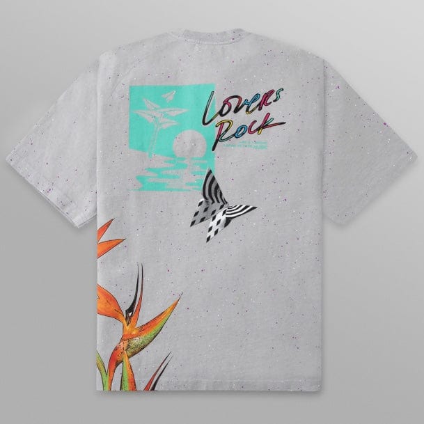 Paper Planes Love's Paradise Heavyweight Tee (Silver) 200214 - Image 2