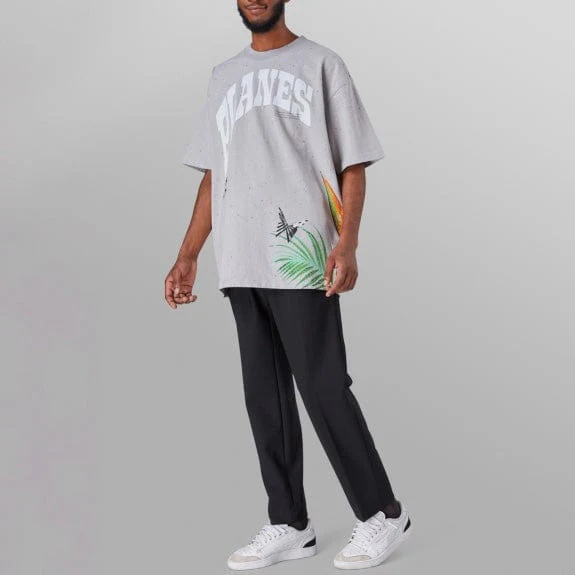 Paper Planes Love's Paradise Heavyweight Tee (Silver) 200214 - Image 7