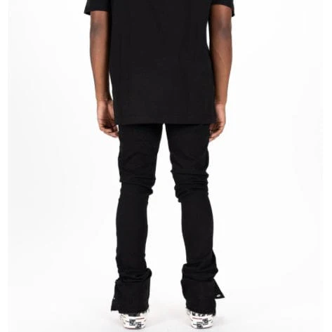Pheelings "Emotionally Driven" Flare Stack Denim (Jet Black) - Image 3