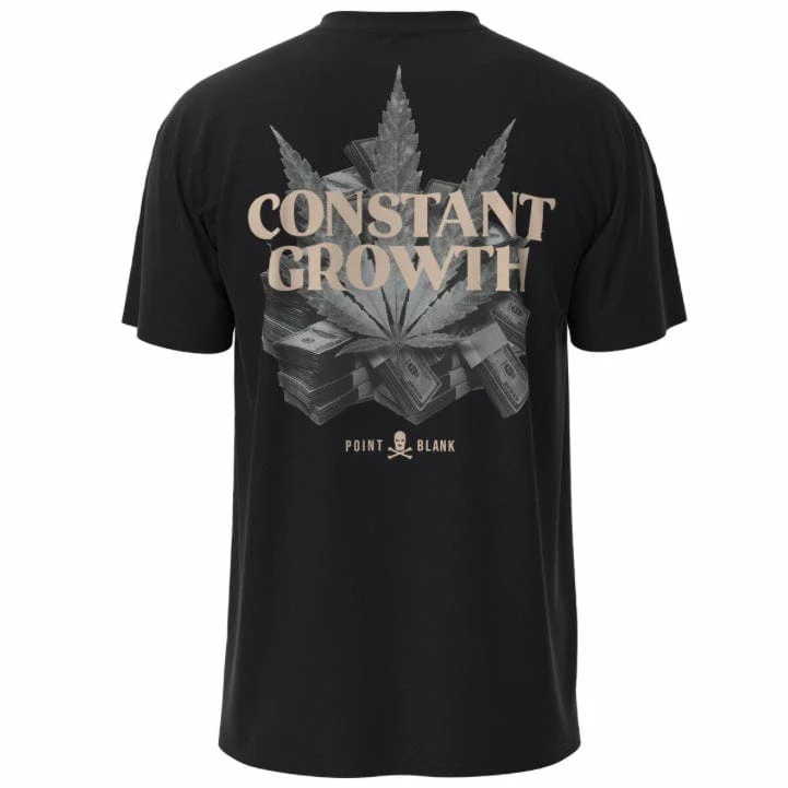 Point Blank Constant Growth T Shirt (Black) PBFB23TS-12 - Image 2