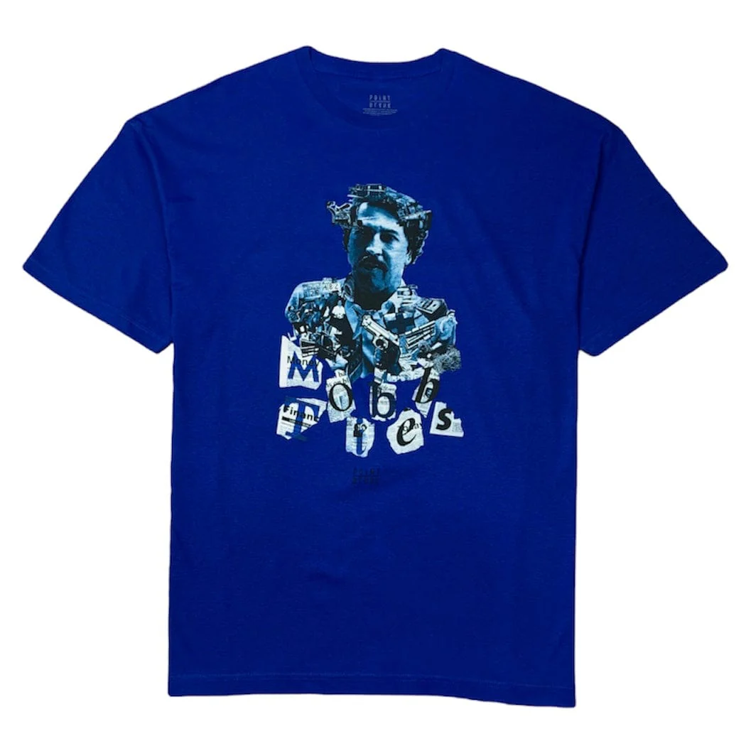 Point Blank Mob Ties T Shirt (Royal Blue) - 100900B