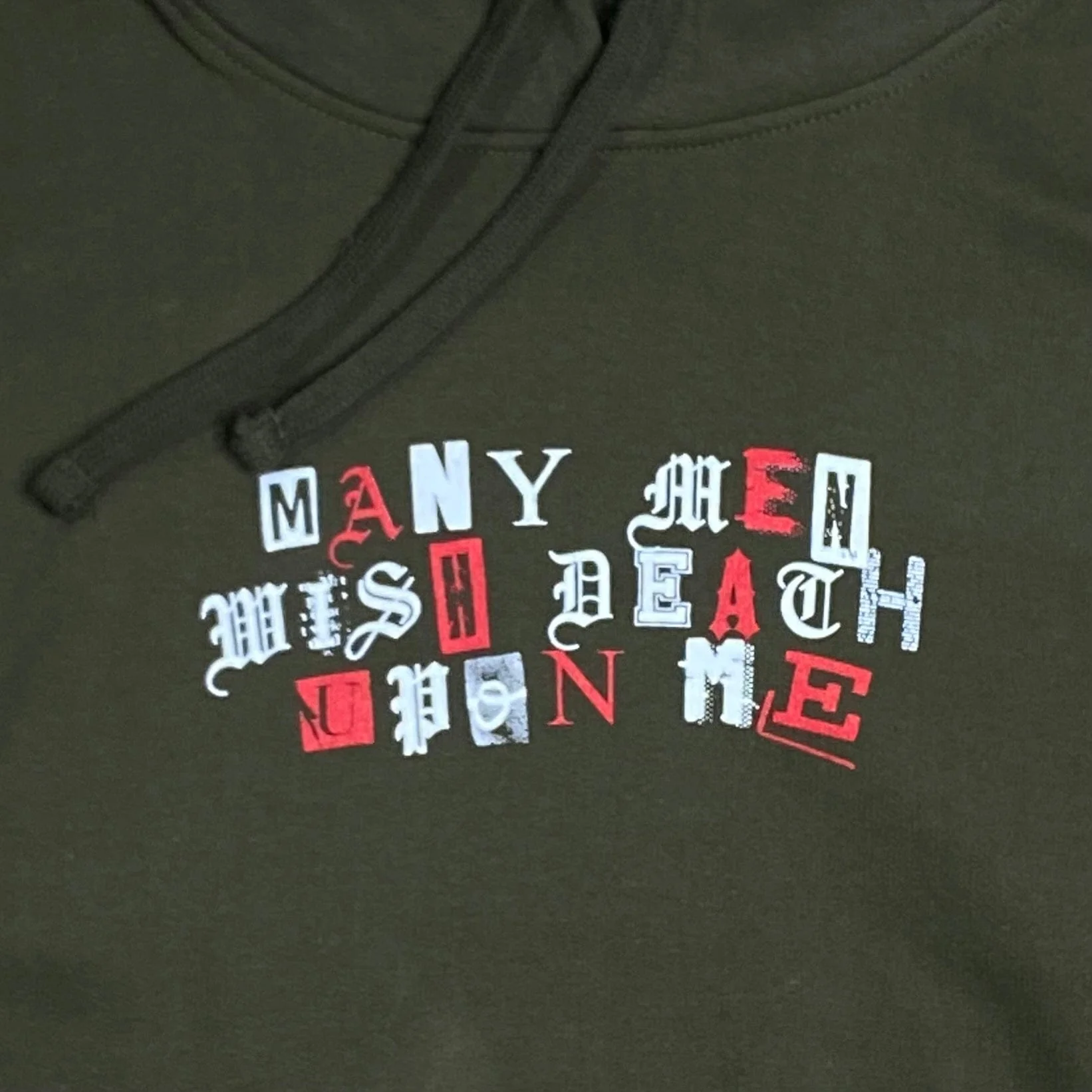 Point Blank Well Wishers Hoodie (Olive) - Image 3