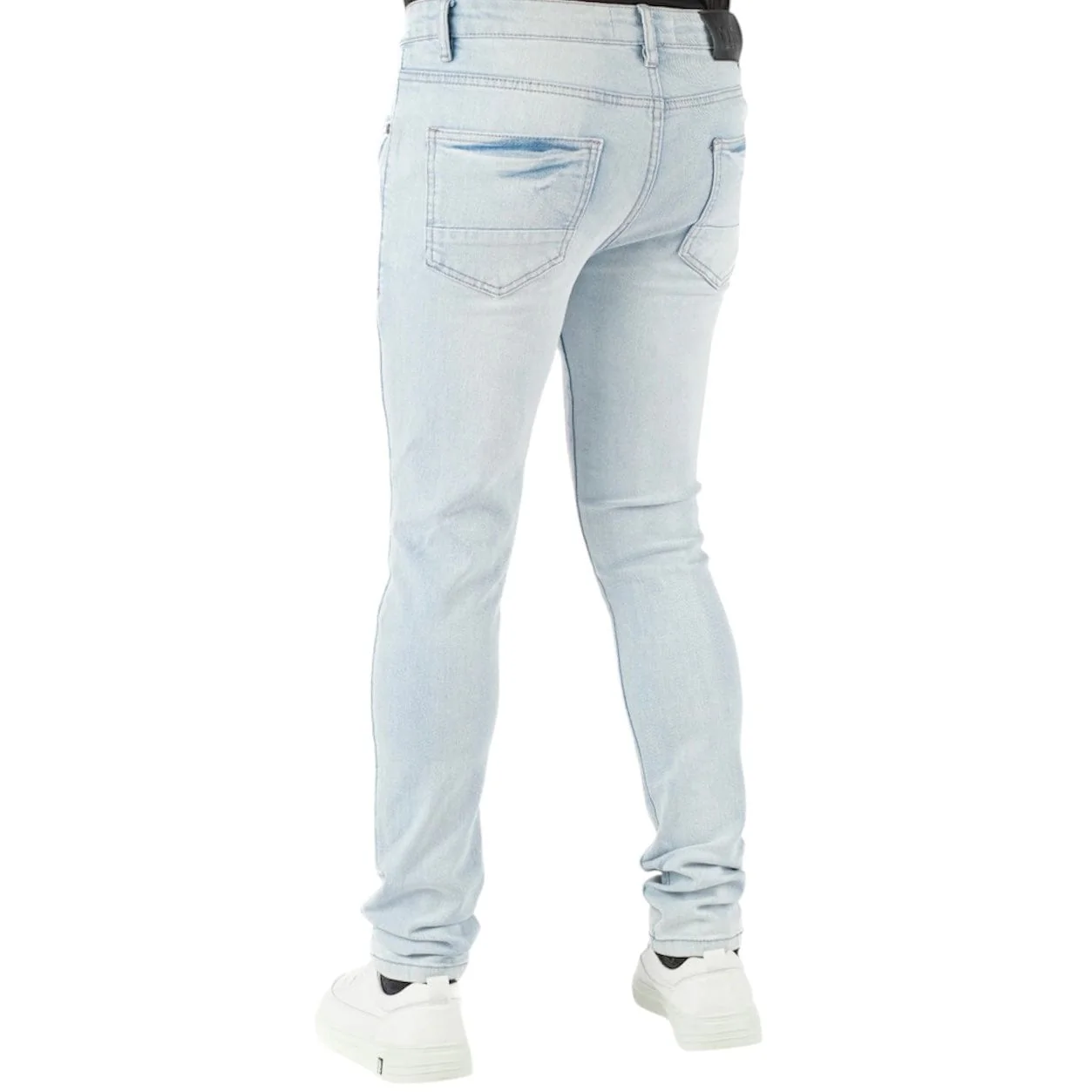 Premium Disaster Classic Super Stretch Denim (Ice Blue) DZTR-421 - Image 5
