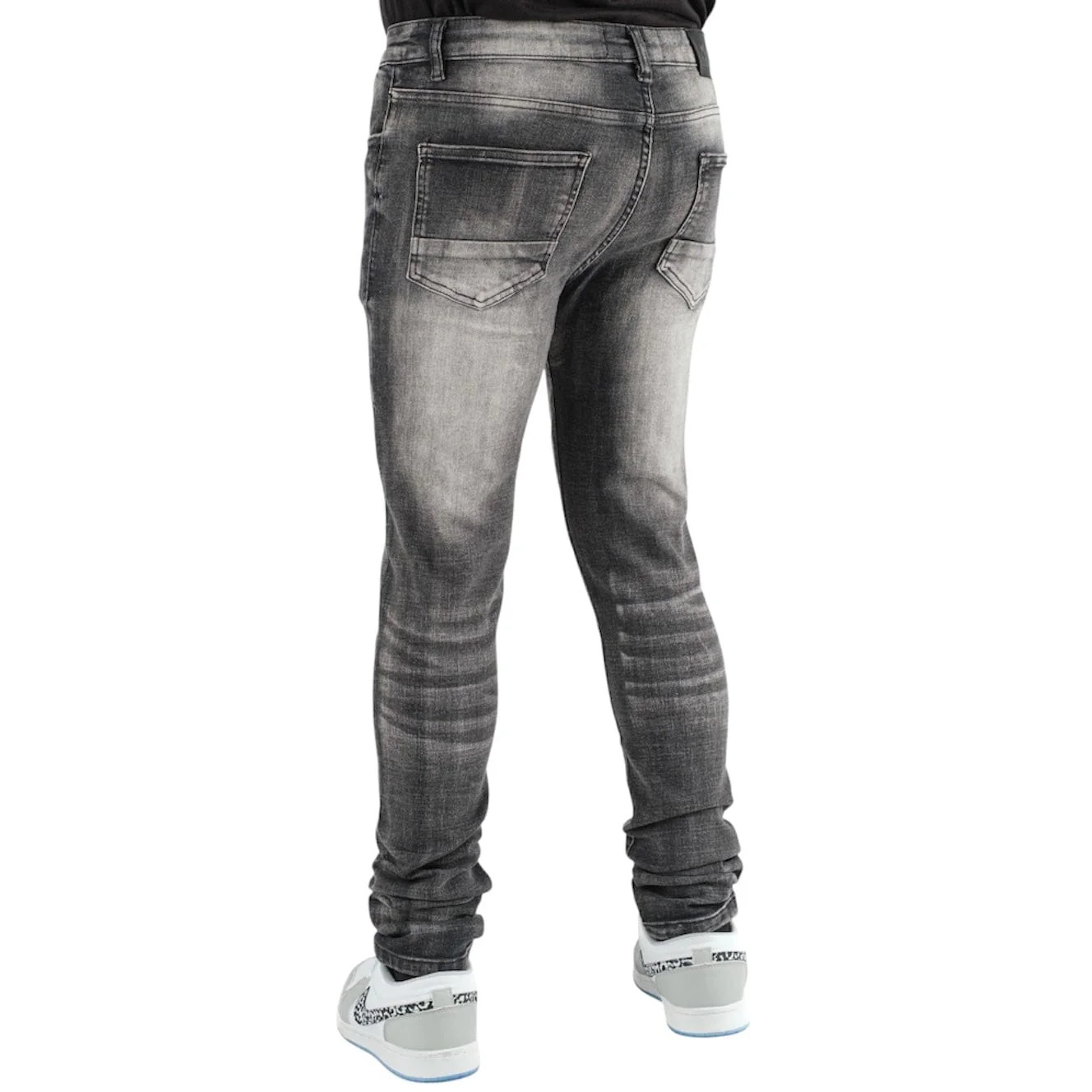 Premium Disaster Classic Super Stretch Denim (Smooth Black) DZTR-416 - Image 5
