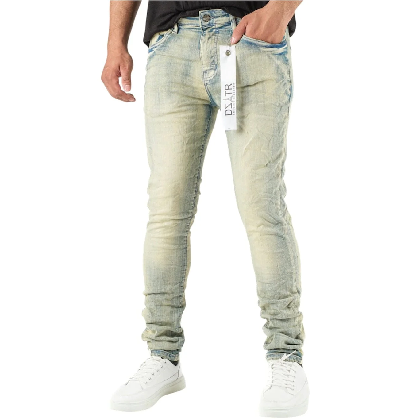 Premium Disaster Classic Super Stretch Denim (Tint Crush) DZTR-424 - Image 2
