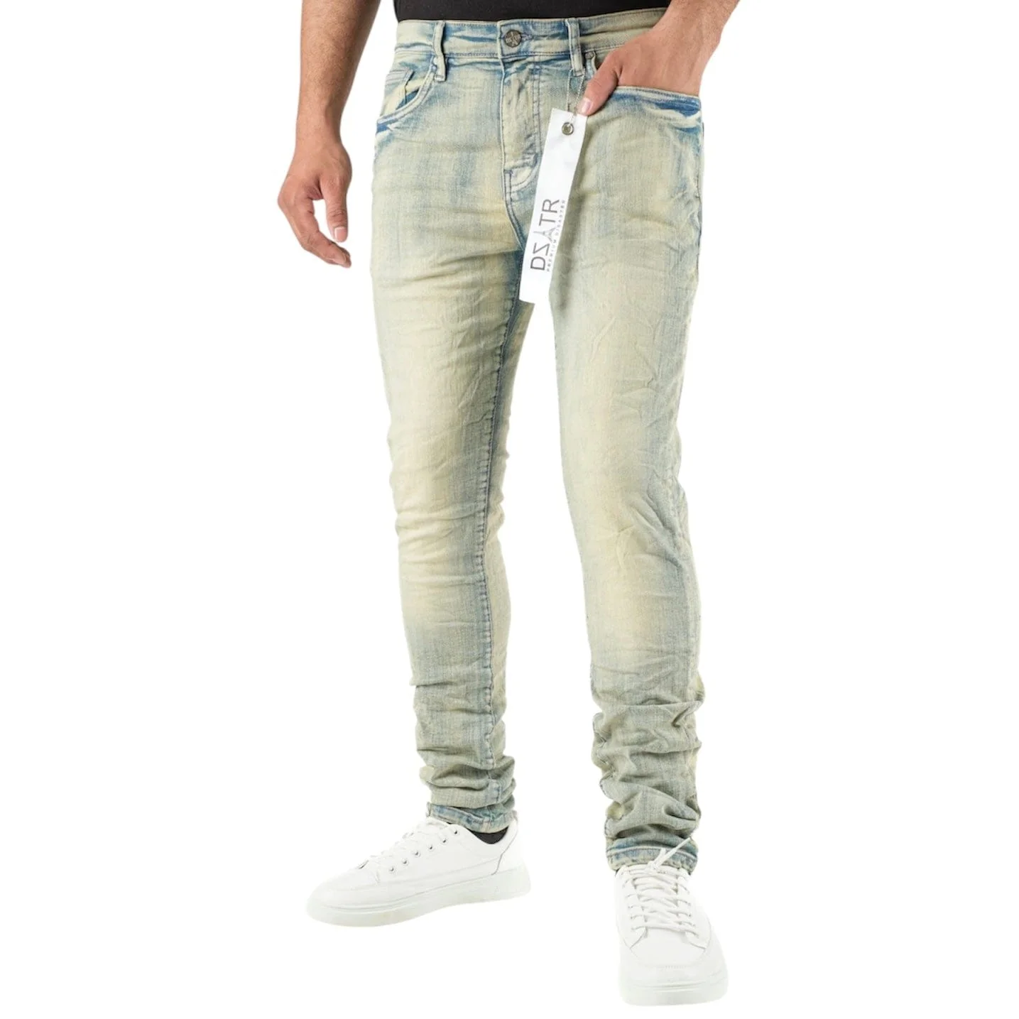 Premium Disaster Classic Super Stretch Denim (Tint Crush) DZTR-424 - Image 4
