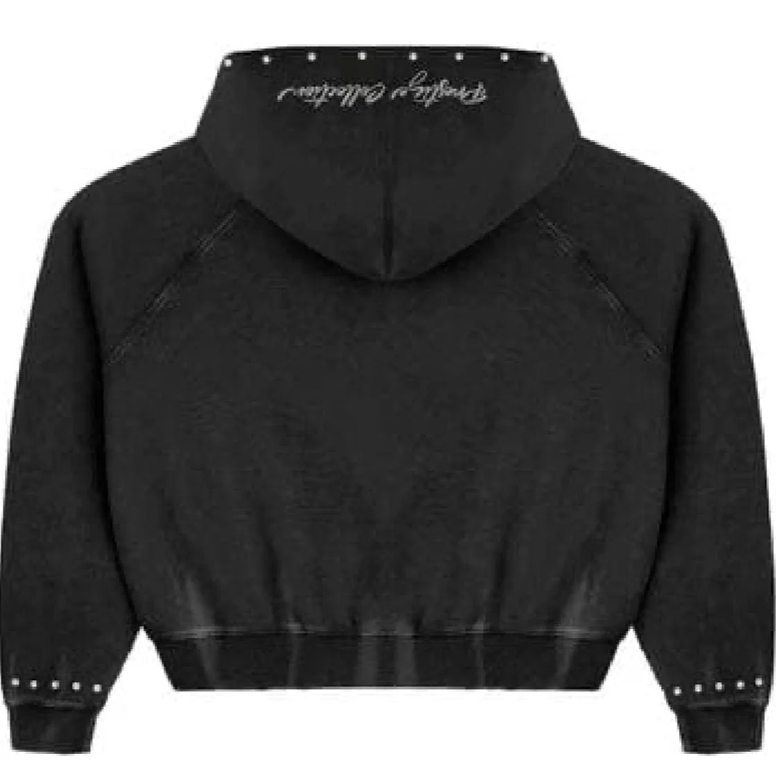 Prestige Collection Angel Hoodie (Black/Blue) - Image 2