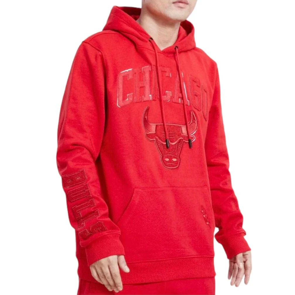 Pro Standard Chicago Bulls Flc Po Hoodie (Triple Red) BCB555326 - Image 2
