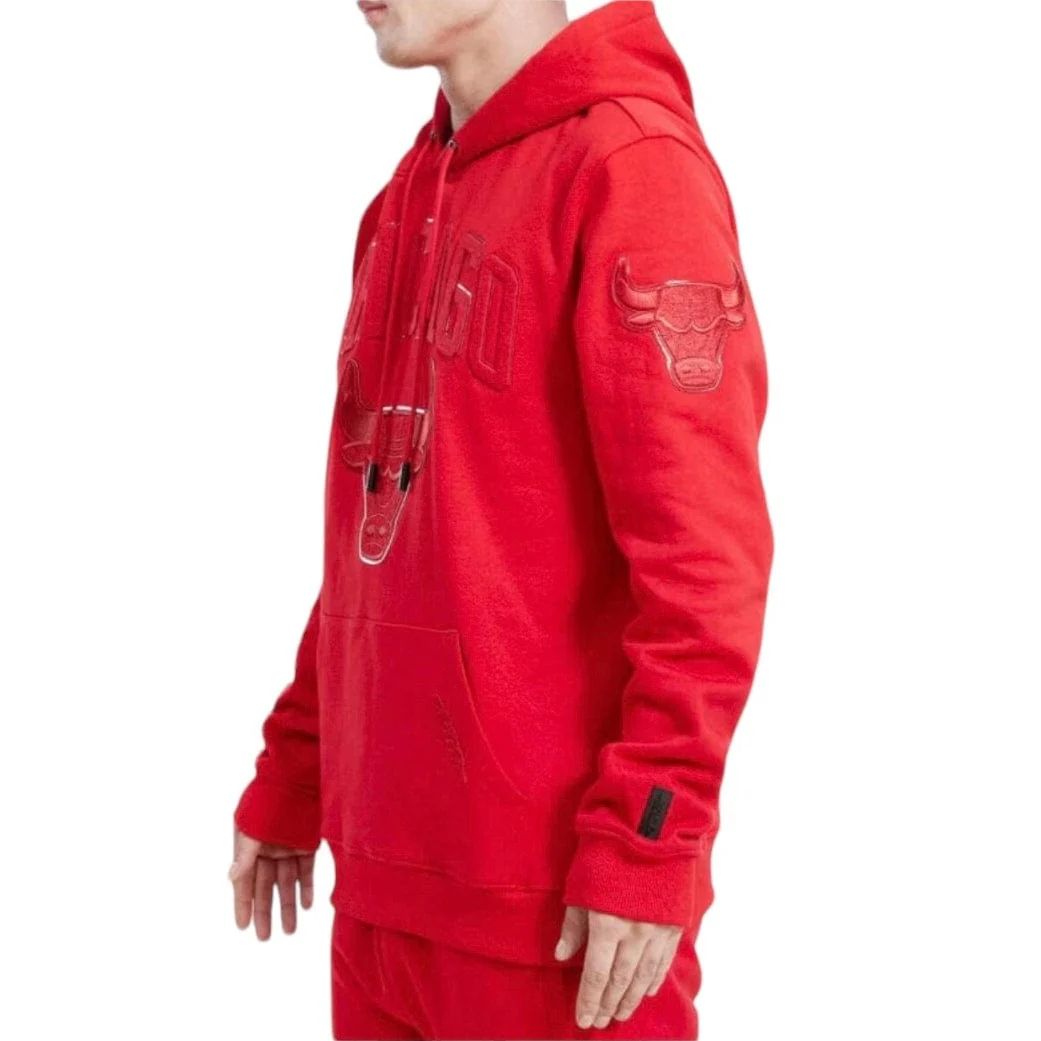 Pro Standard Chicago Bulls Flc Po Hoodie (Triple Red) BCB555326 - Image 3