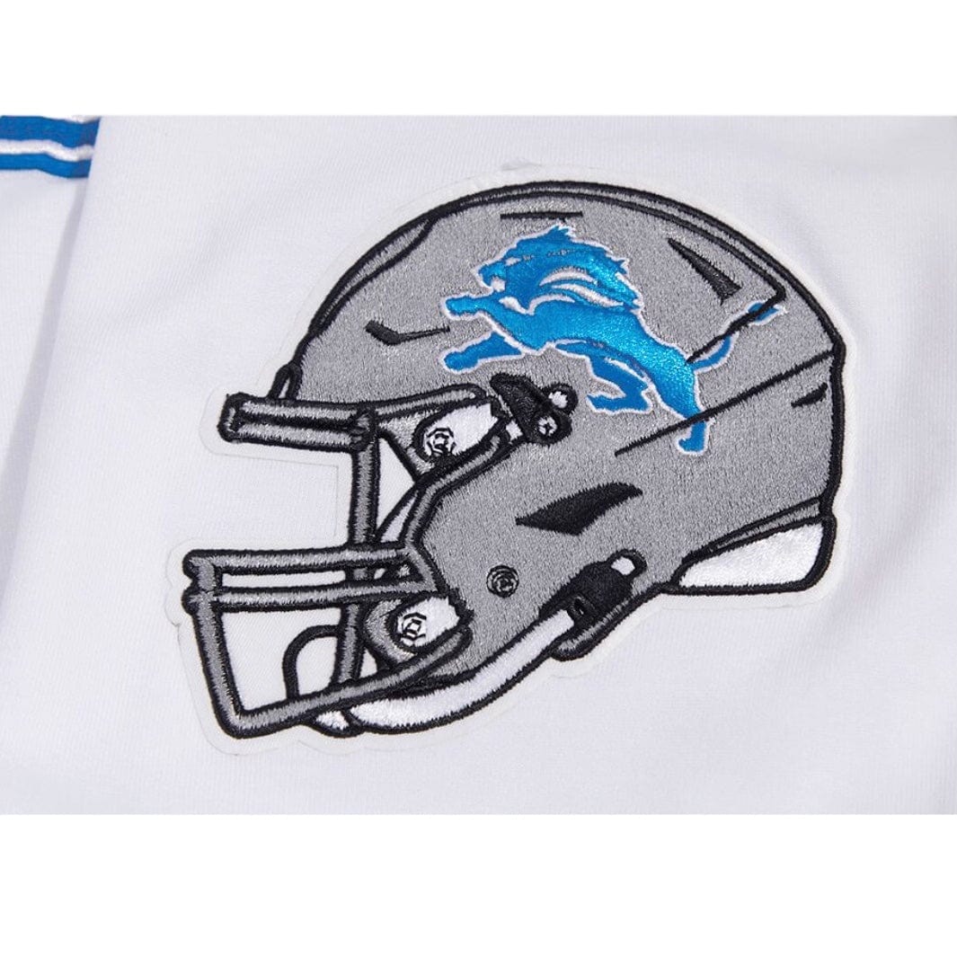 Pro Standard Detroit Lions Classic Chenille DK PO Hoodie (White) - Image 7
