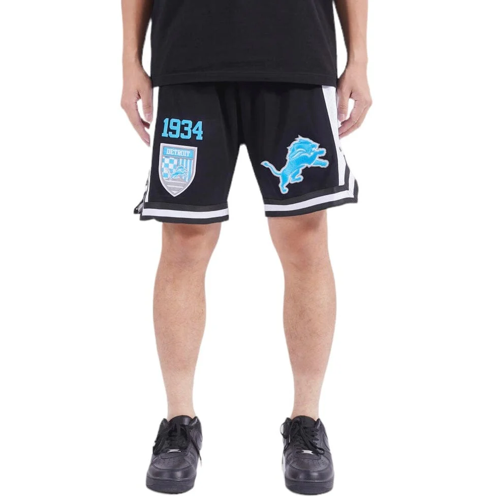Pro Standard Detroit Lions Fast Lane Dk 2.0 Shorts (Black)