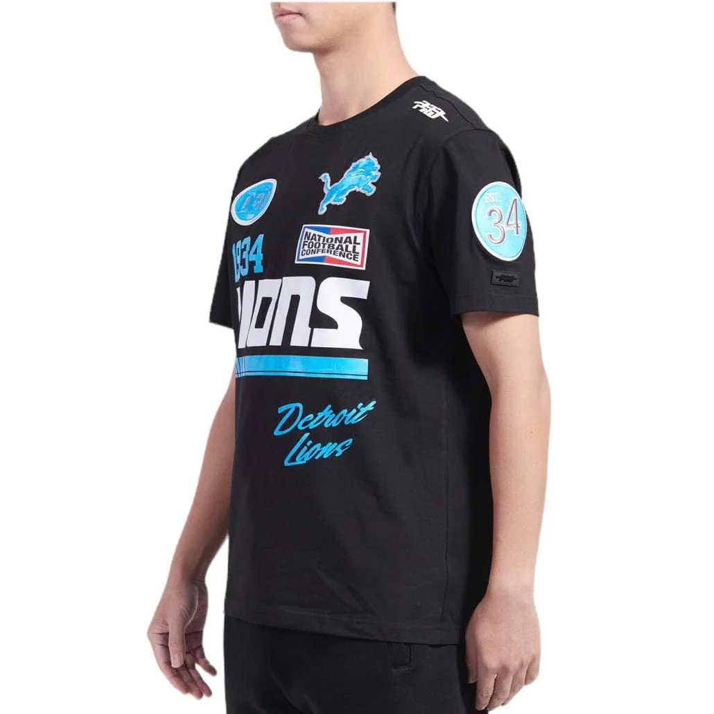 Pro Standard Detroit Lions Fast Lane Multi SJ Tee (Black) - Image 3
